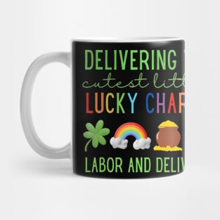 Delivering The Cutest Little Lucky Charms Labor And Delivery Mug